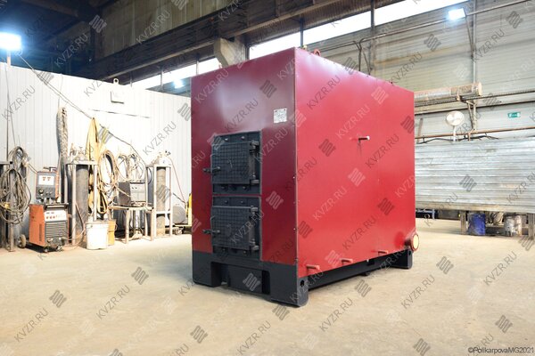 Дровяной котел 170 кВт водогрейный