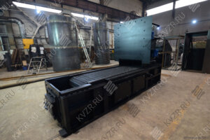 Топка с ленточной колосниковой решеткой прямого хода ТЛПХ