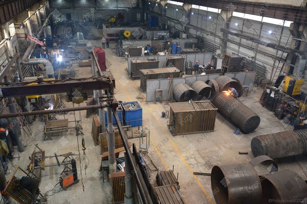 Производство парогенераторов 1200 кг 130 С на угле